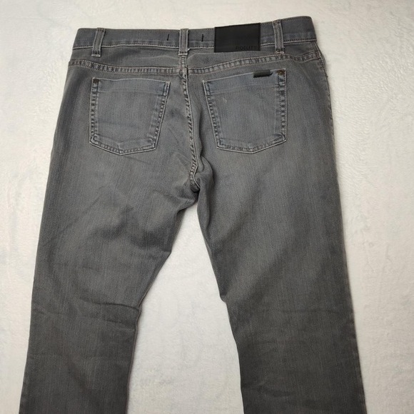Fidelity Impala Jeans Mens 34x34 Gray Mid Rise Bootcut Emerson Denim Made USA - Picture 4 of 13